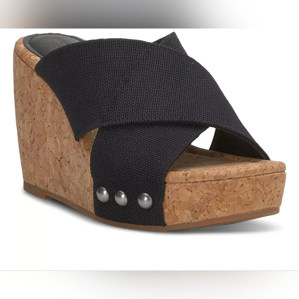 Lucky Brand Women's Valmai Platform Wedge Sandals